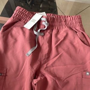 FIGS Mauve High Waited XS NWT